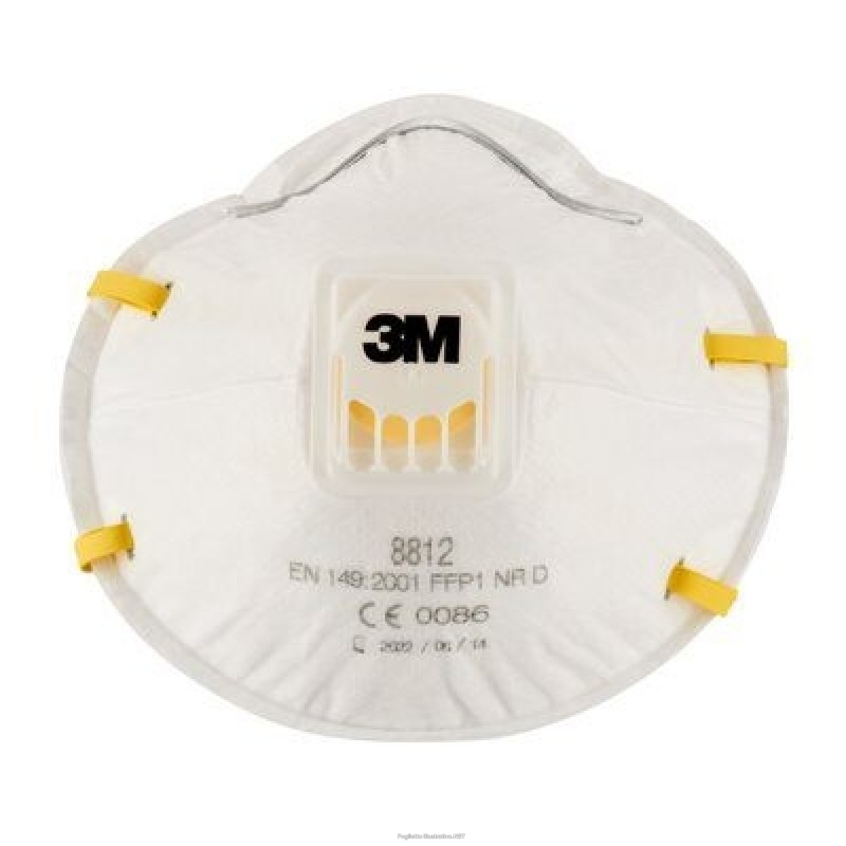 Trova prezzi di 1 x 3m™ mascherina 8812, ffp 1, con valvola - 3 m respiratore - marchio ce 0086 (en 149:2001 + a1:2009 ffp1 nr d) e compra online