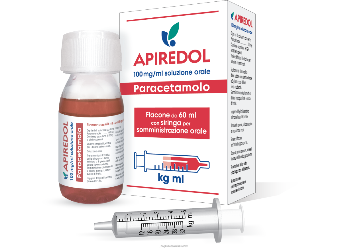 Trova prezzi di 100 mg/ml soluzione orale 1 flacone pet 60 ml con adattatore per siringa dosatrice chiusura a prova di bambino e siringa dosatrice e compra online