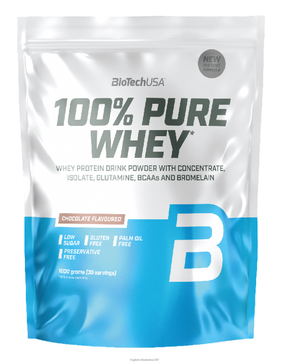 Trova prezzi di 100% pure whey protein drink powder cioccolato 1000 g e compra online