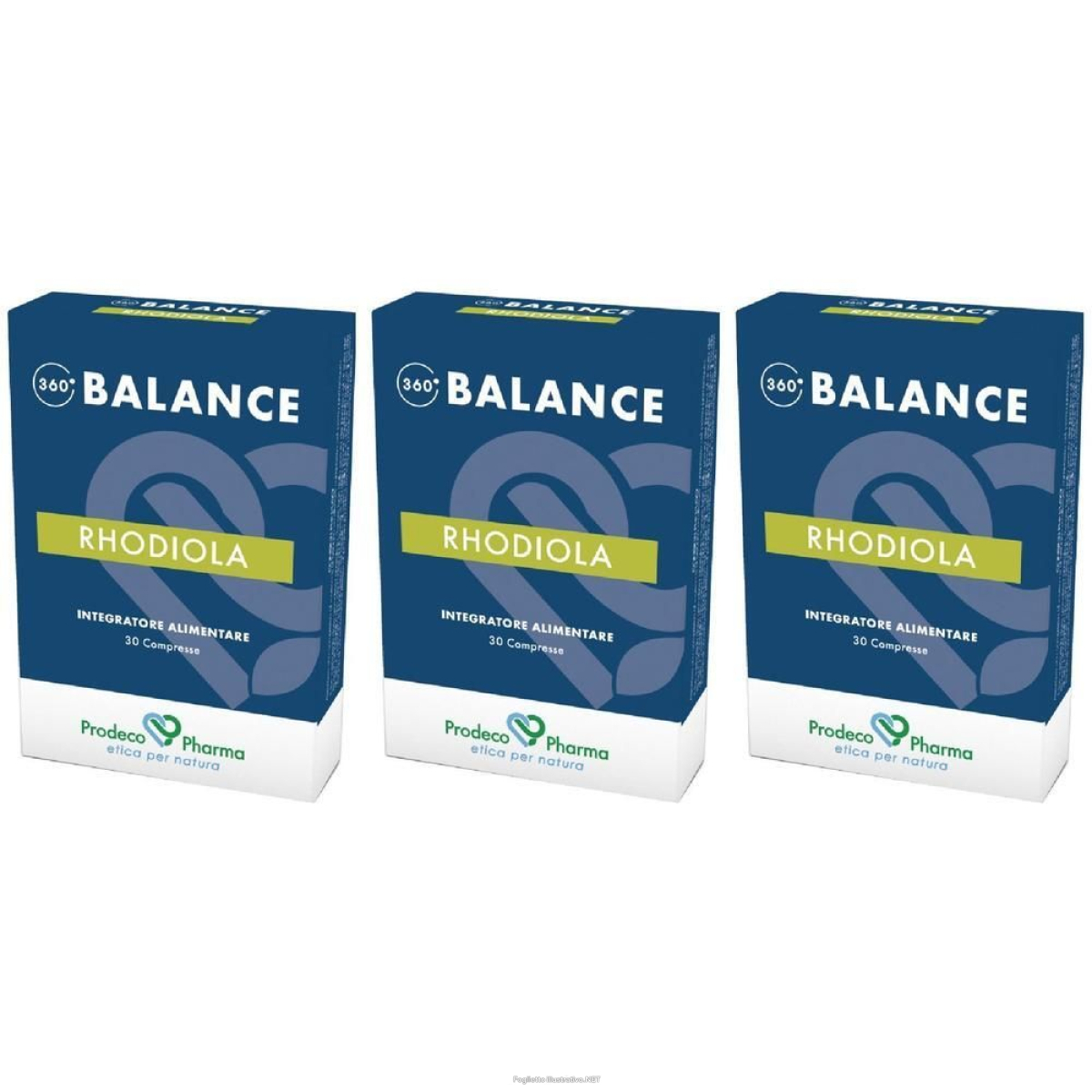 Trova prezzi di 360 balance rhodiola 30 compresse 3x27 g e compra online