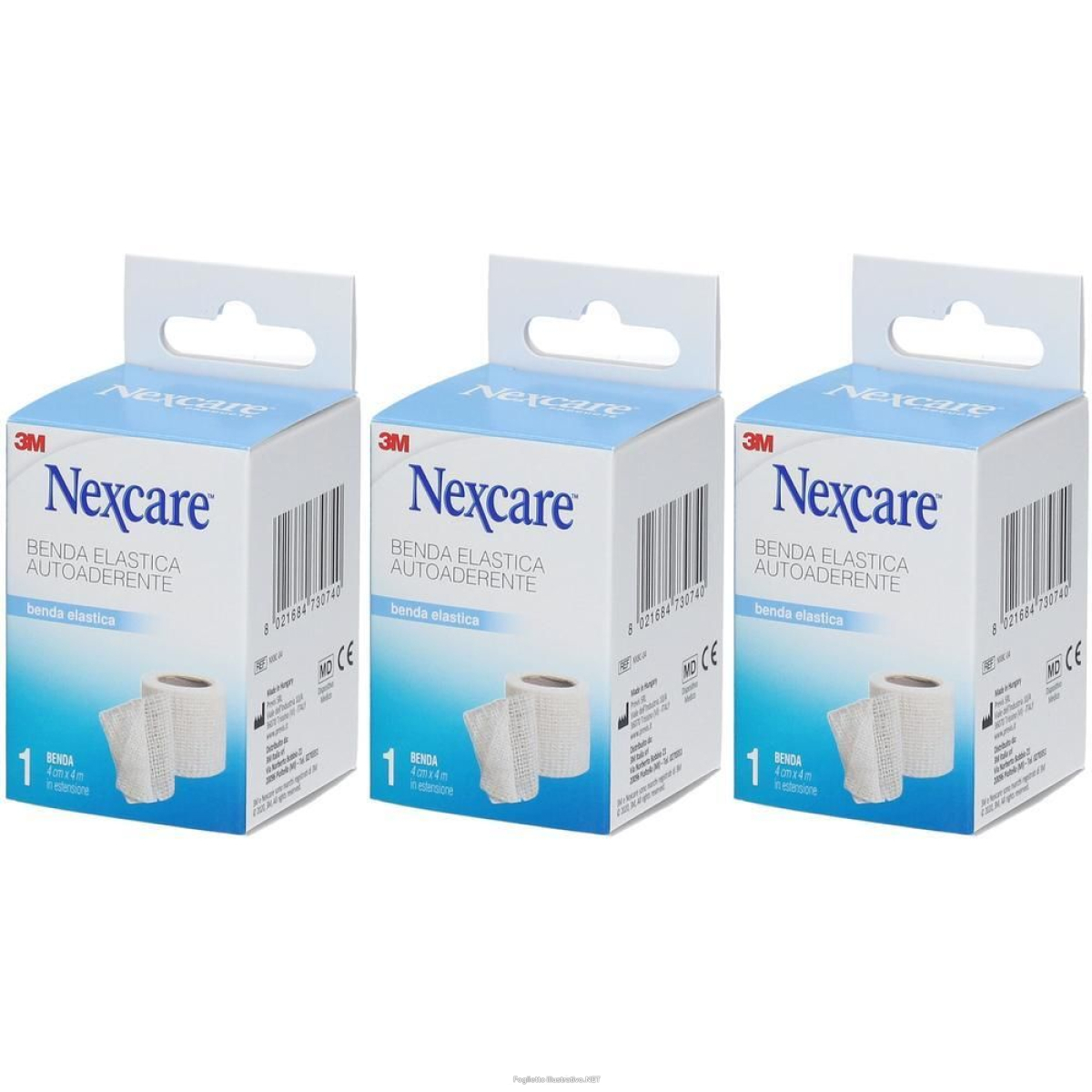 Trova prezzi di 3m™ nexcare™ benda elastica autoaderente 4 cm x m 3x1 pz fasciatura e compra online