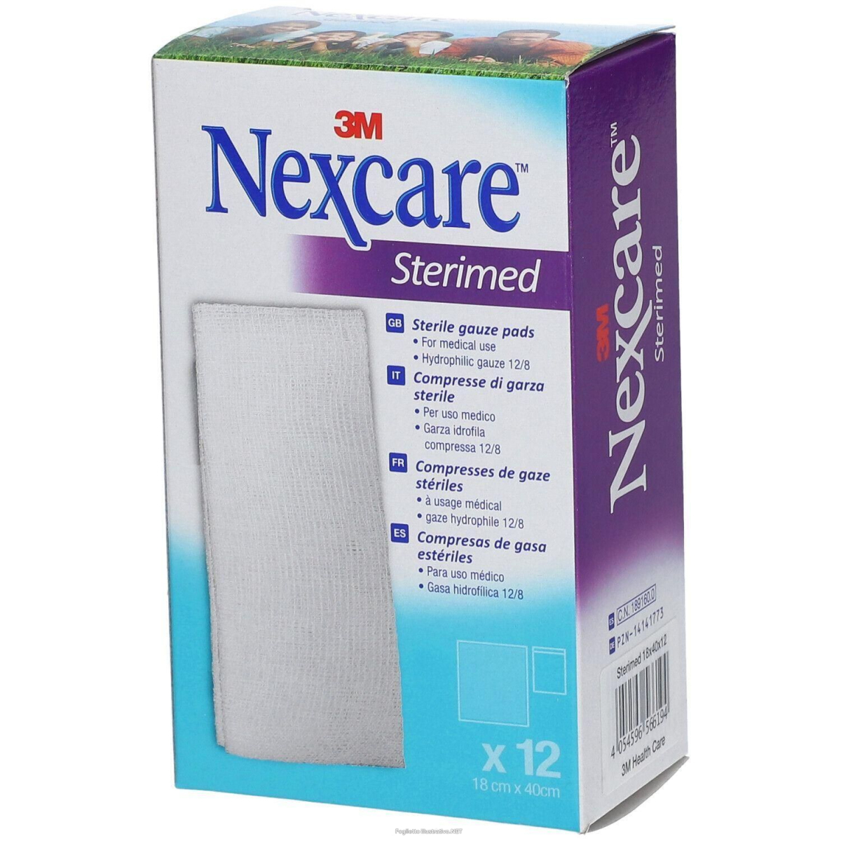 Trova prezzi di 3m nexcare™ sterimed 18 x 40 cm 4x12 st e compra online