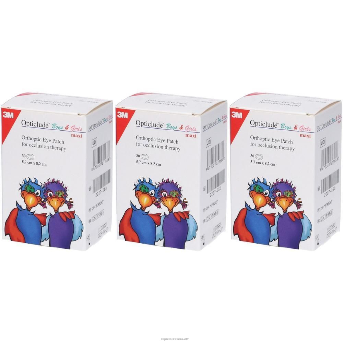 Trova prezzi di 3m™ opticlude™ bende oculari ortottiche 3x30 st e compra online