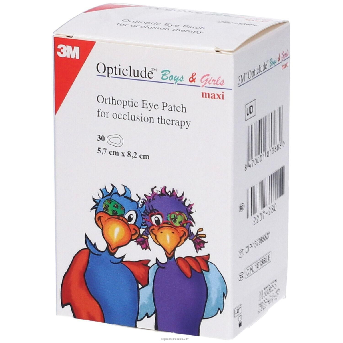 Trova prezzi di 3m™ opticlude™ bende oculari ortottiche 4x30 st e compra online