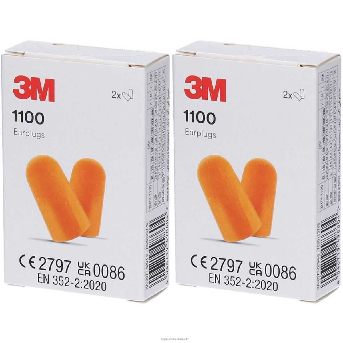 Trova prezzi di 3m tappo auricolare 2x4 st e compra online