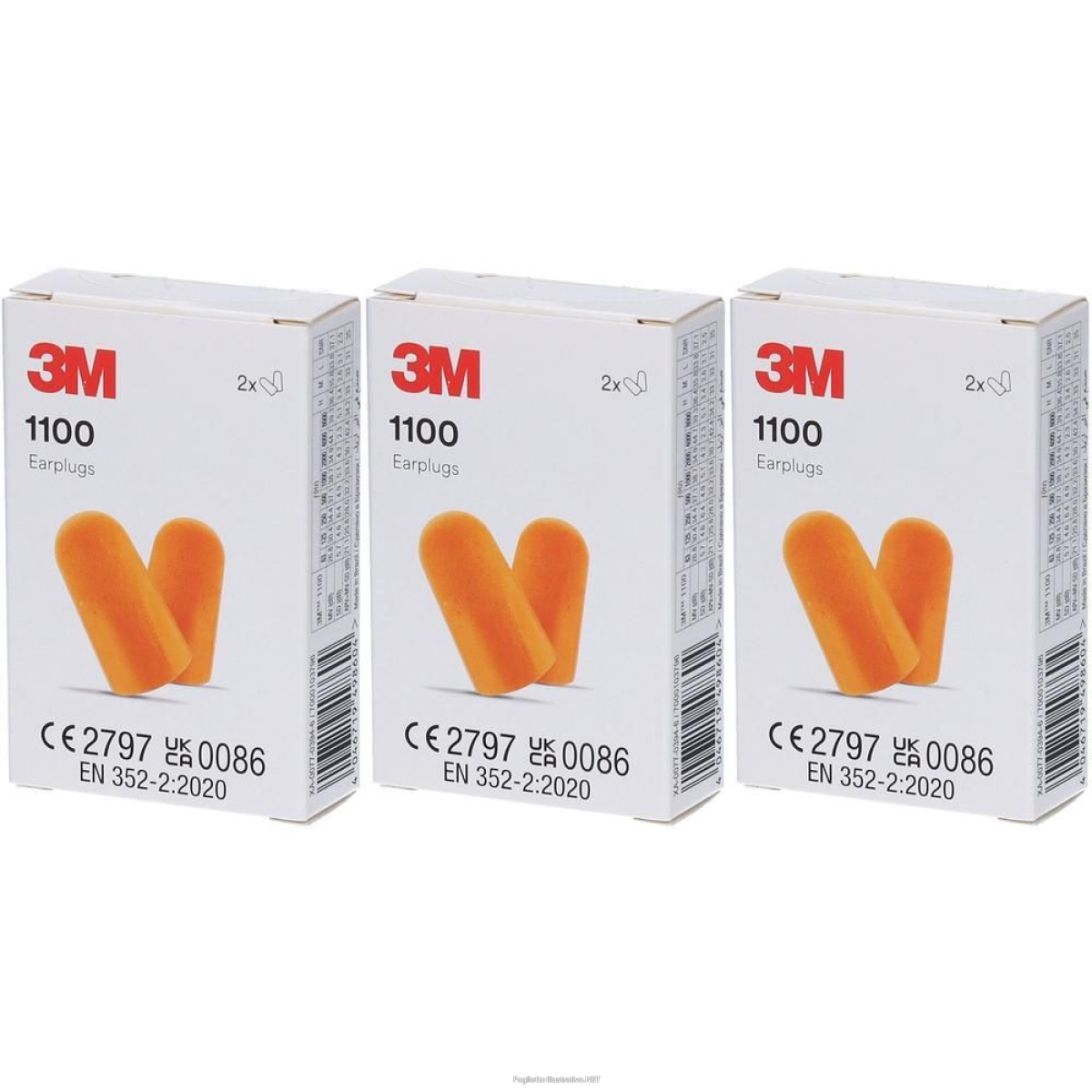 Trova prezzi di 3m tappo auricolare 3x4 st e compra online