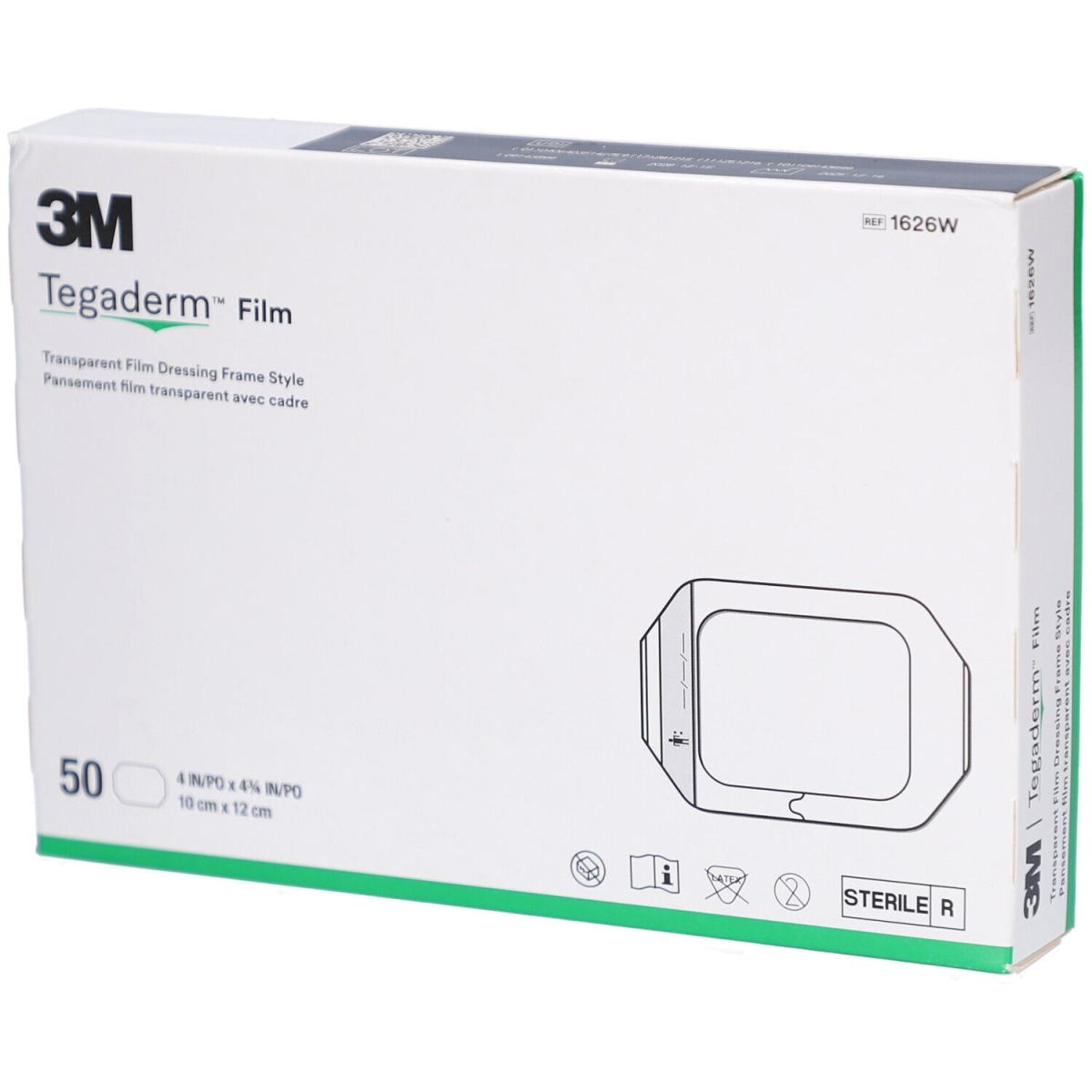 Trova prezzi di 3m tegaderm™ film medicazione trasparente con cornice 10 cm x 12 50 e compra online