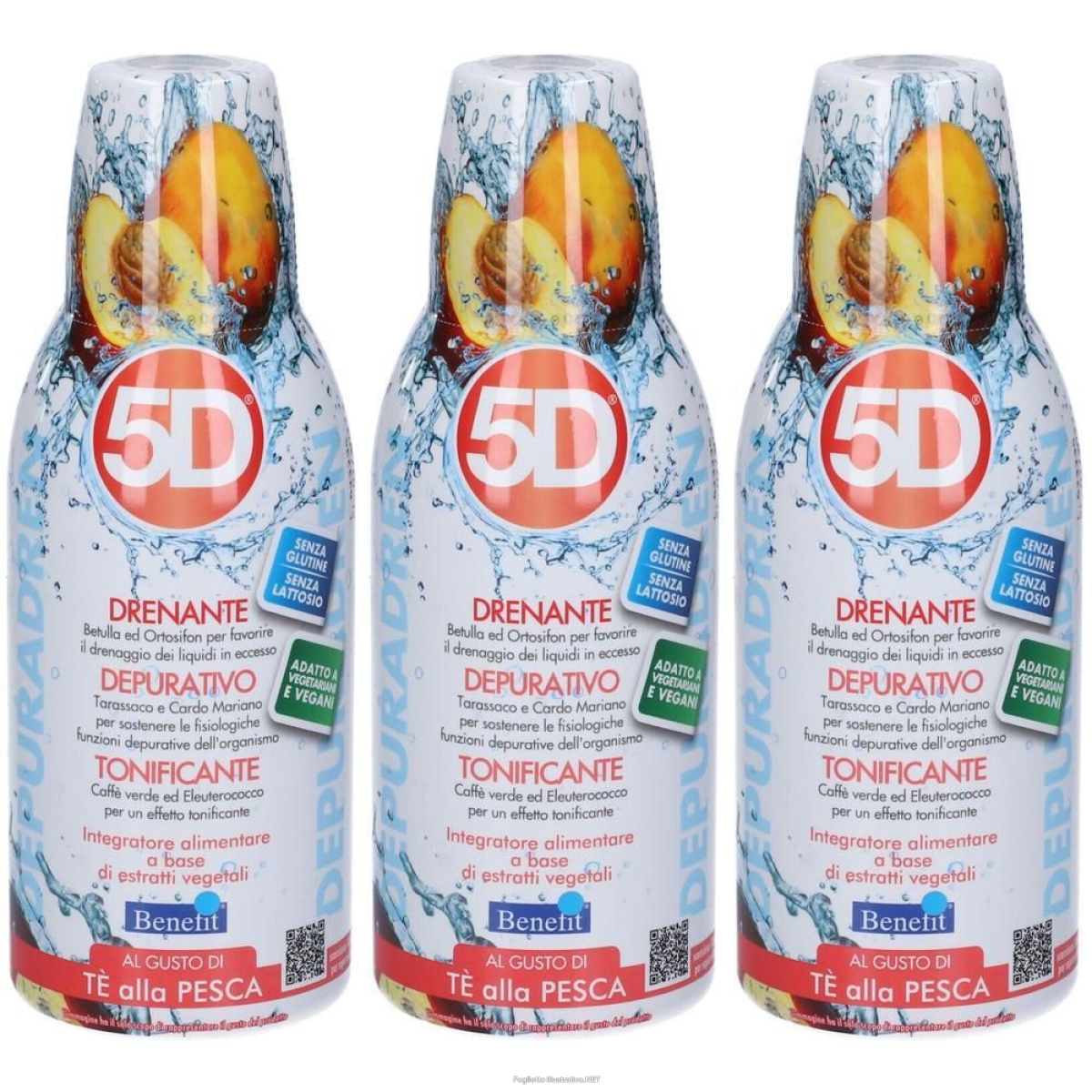 Trova prezzi di 5d sleeverato gusto pesca 3x500 ml soluzione e compra online