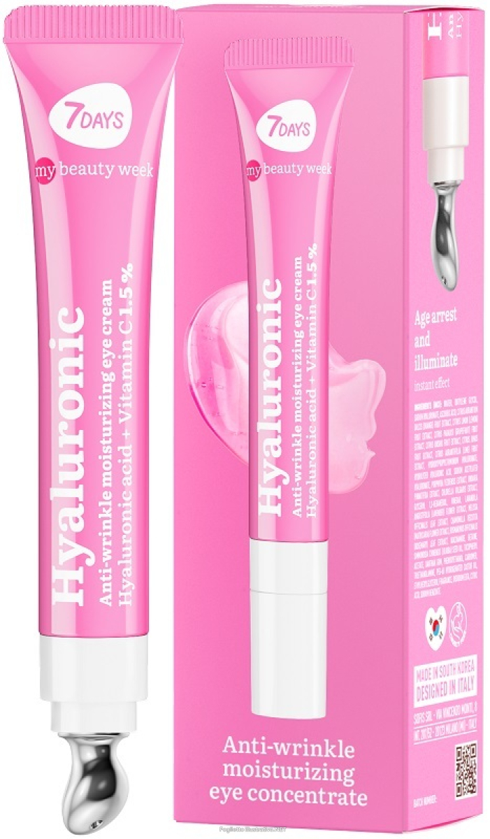 Trova prezzi di 7days contorno occhi hyaluronic antirughe 18 ml e compra online