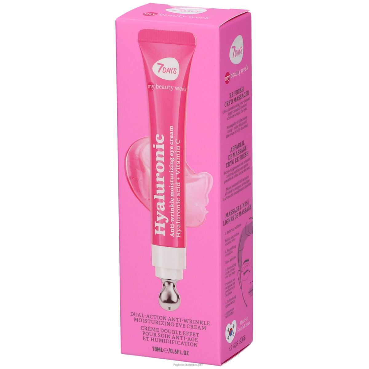 Trova prezzi di 7days my beauty week moisturizing eye gelconcentrate 1 pz gocce orali e compra online