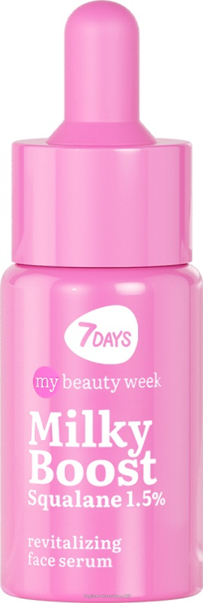 Trova prezzi di 7days siero viso rivitalizzante milky boost squalane 1,5% 20 ml e compra online