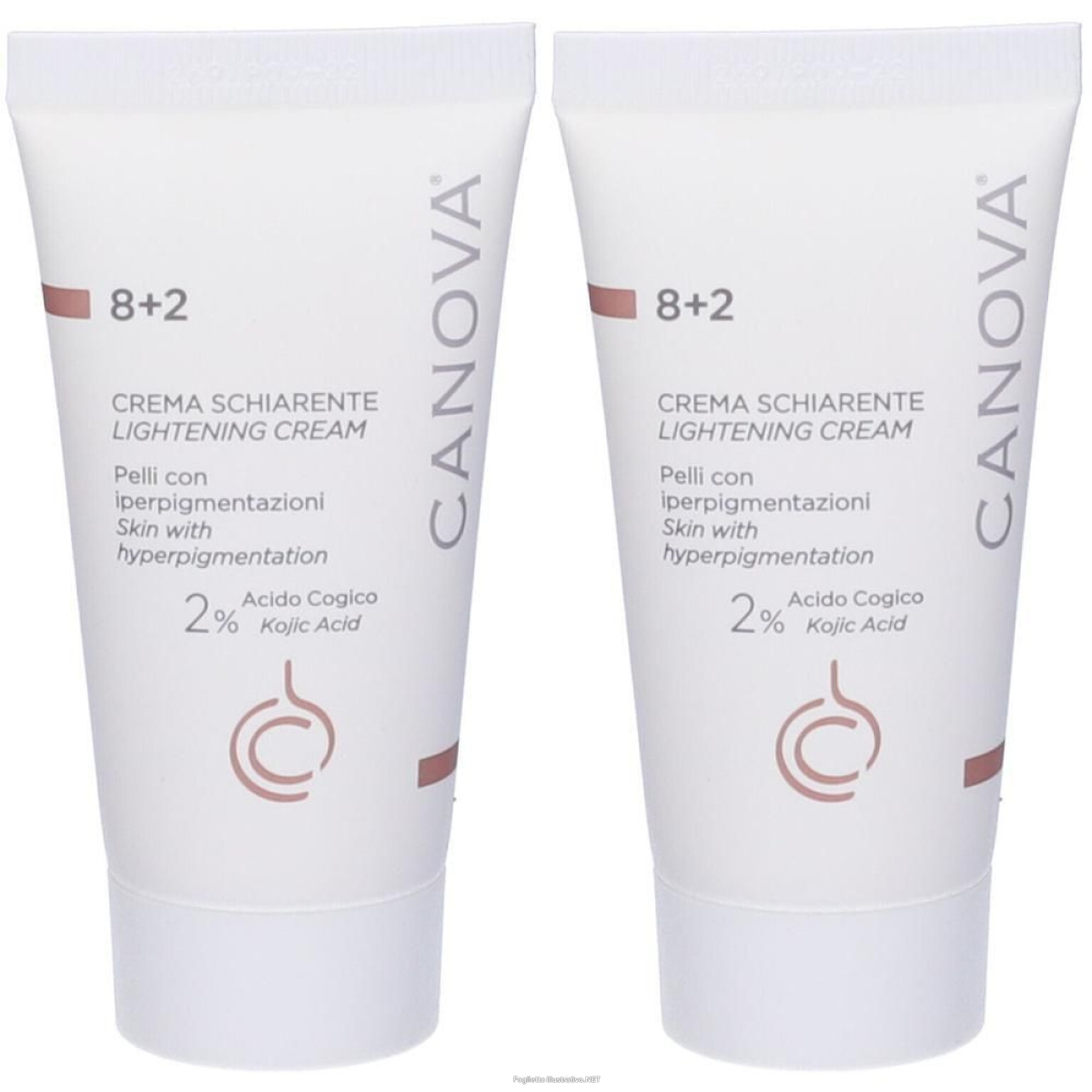 Trova prezzi di 8+2 canova crema depigmentante 2x50 ml e compra online