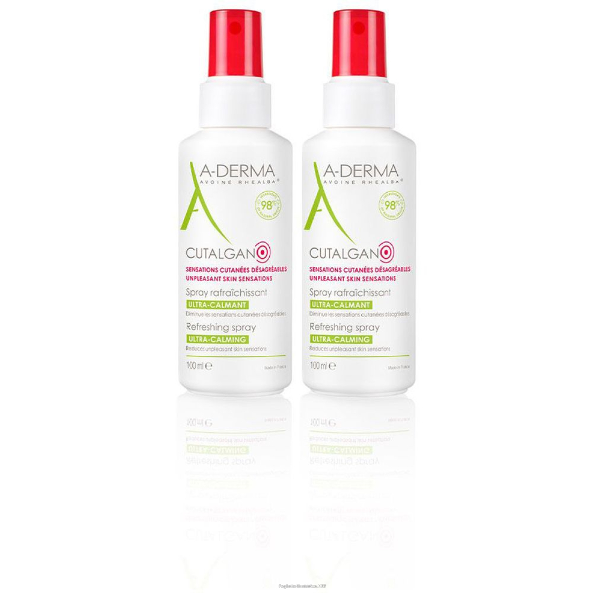 Cerca Offerte di a-derma cutalgan spray rinfrescante ultra-lenitivo set da 2 2x100 ml s e acquista online