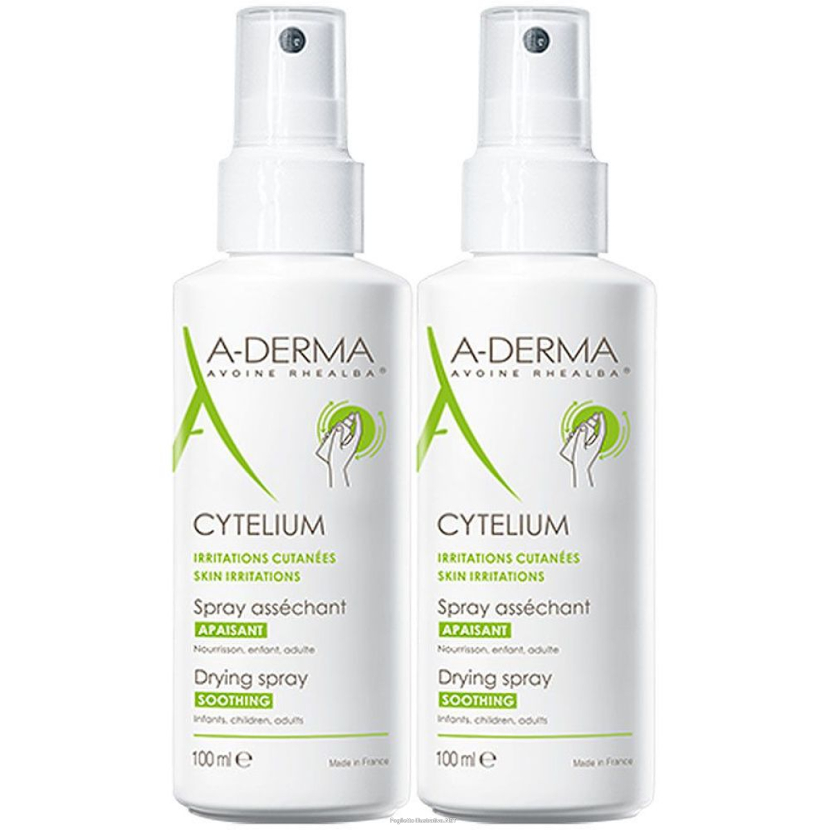 Cerca Offerte di a-derma cytelium spray assorbente set da 2 2x100 ml e acquista online