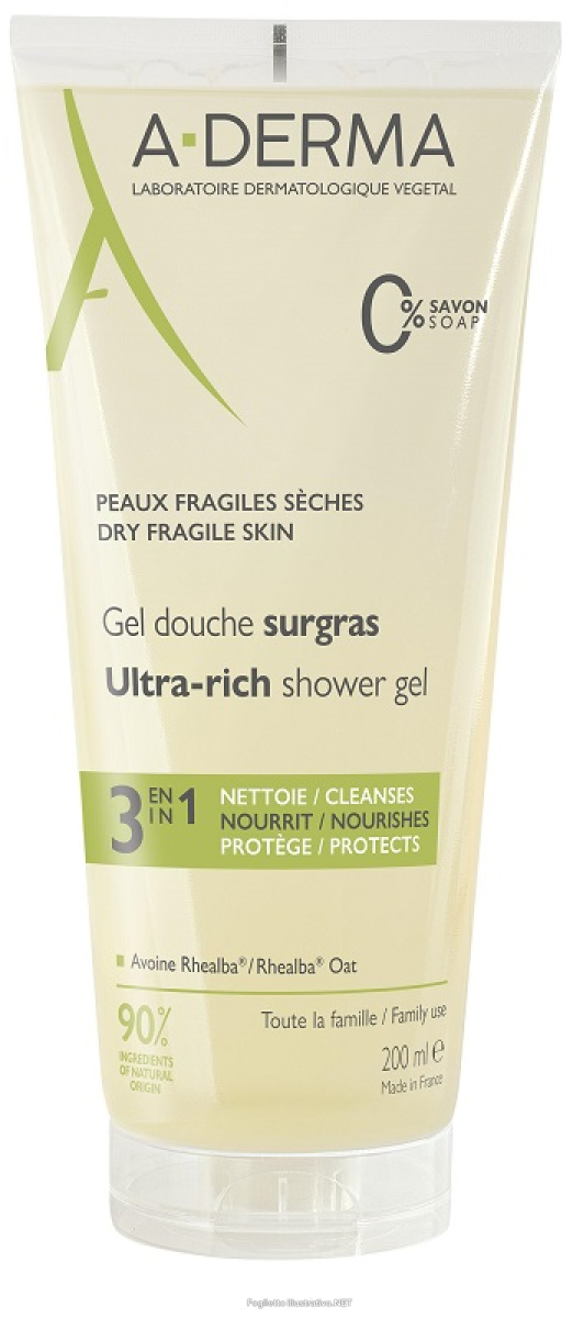 Cerca Offerte di a-derma les indispensables gel doccia per pelle secca e sensibile senza sapone 200 ml e acquista online
