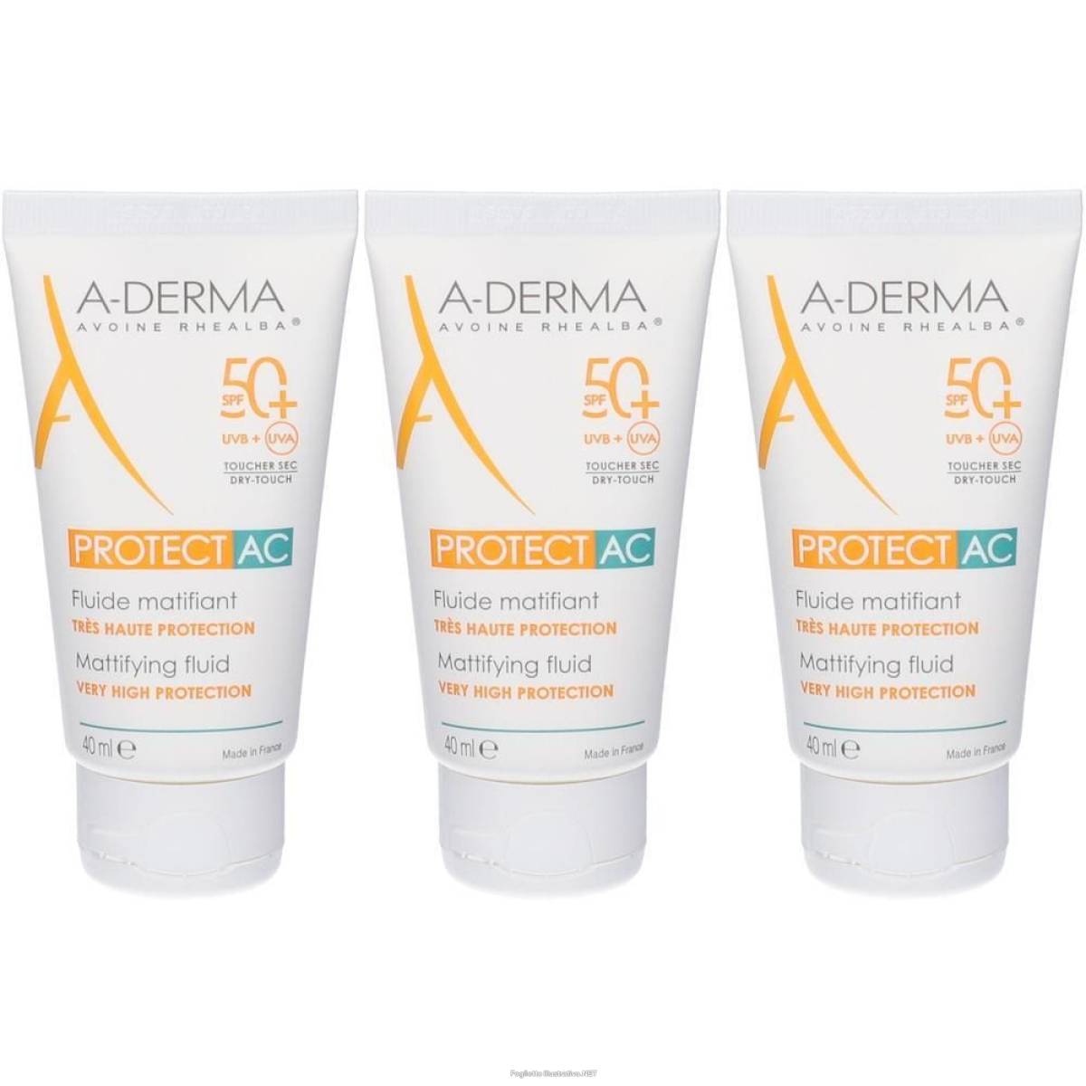 Cerca Offerte di a-derma protect ac fluido opacizzante spf 50+ 40ml - solare viso 3x40 e acquista online