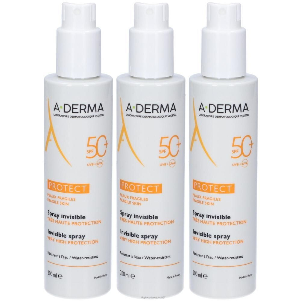 Cerca Offerte di a-derma protect spray invisibile spf50+ 3x200 ml e acquista online