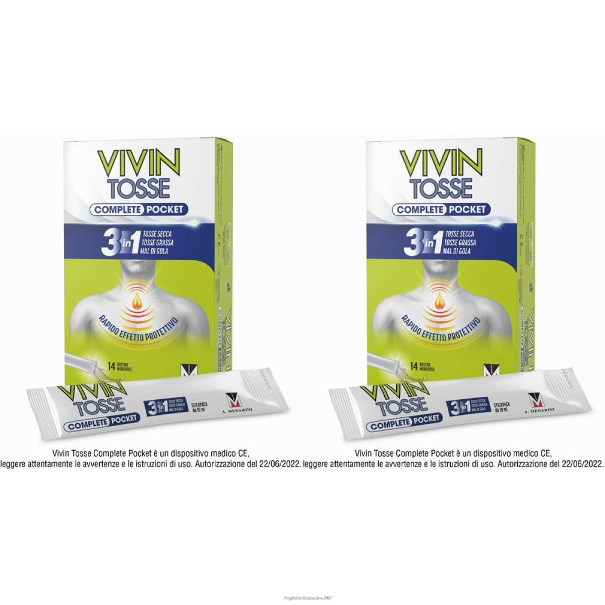 Cerca Offerte di a. menarini vivin tosse complete pocket set da 2 2x14x10 ml sciroppo e acquista online