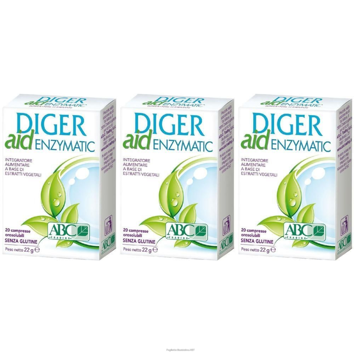 Cerca Offerte di abc trading diger aid enzymatic compresse 3x20 pz e acquista online