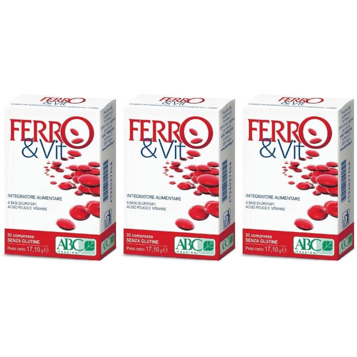 Cerca Offerte di abc trading ferro&vit compresse 3x30 pz e acquista online