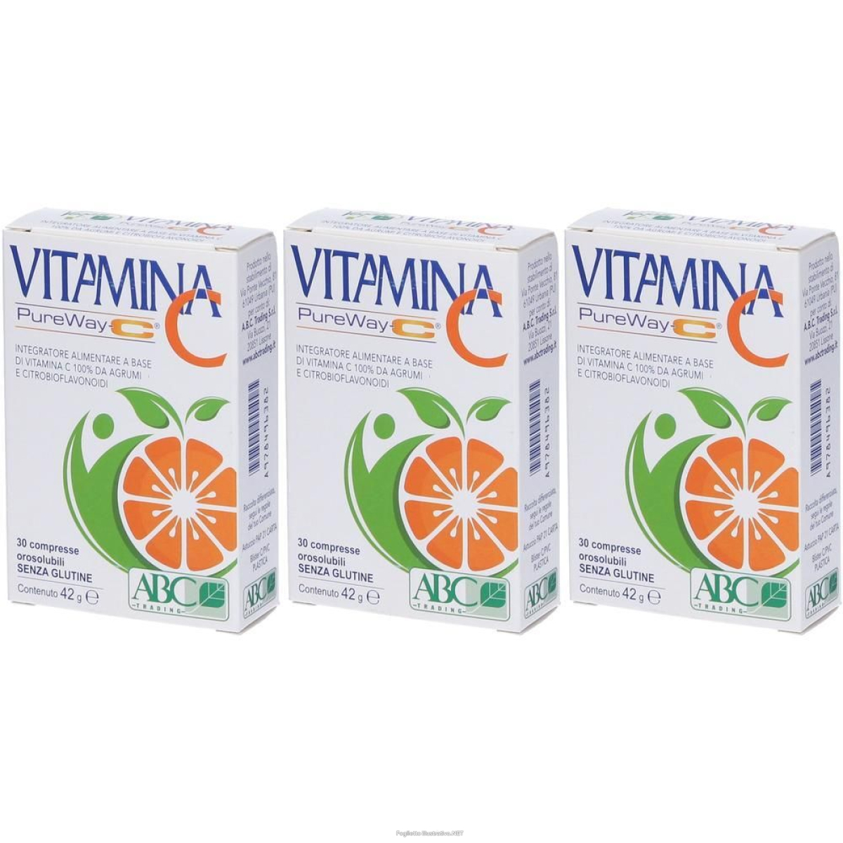 Cerca Offerte di abc trading vitamina c pureway-c compresse orosolubili 3x30 pz compres e acquista online