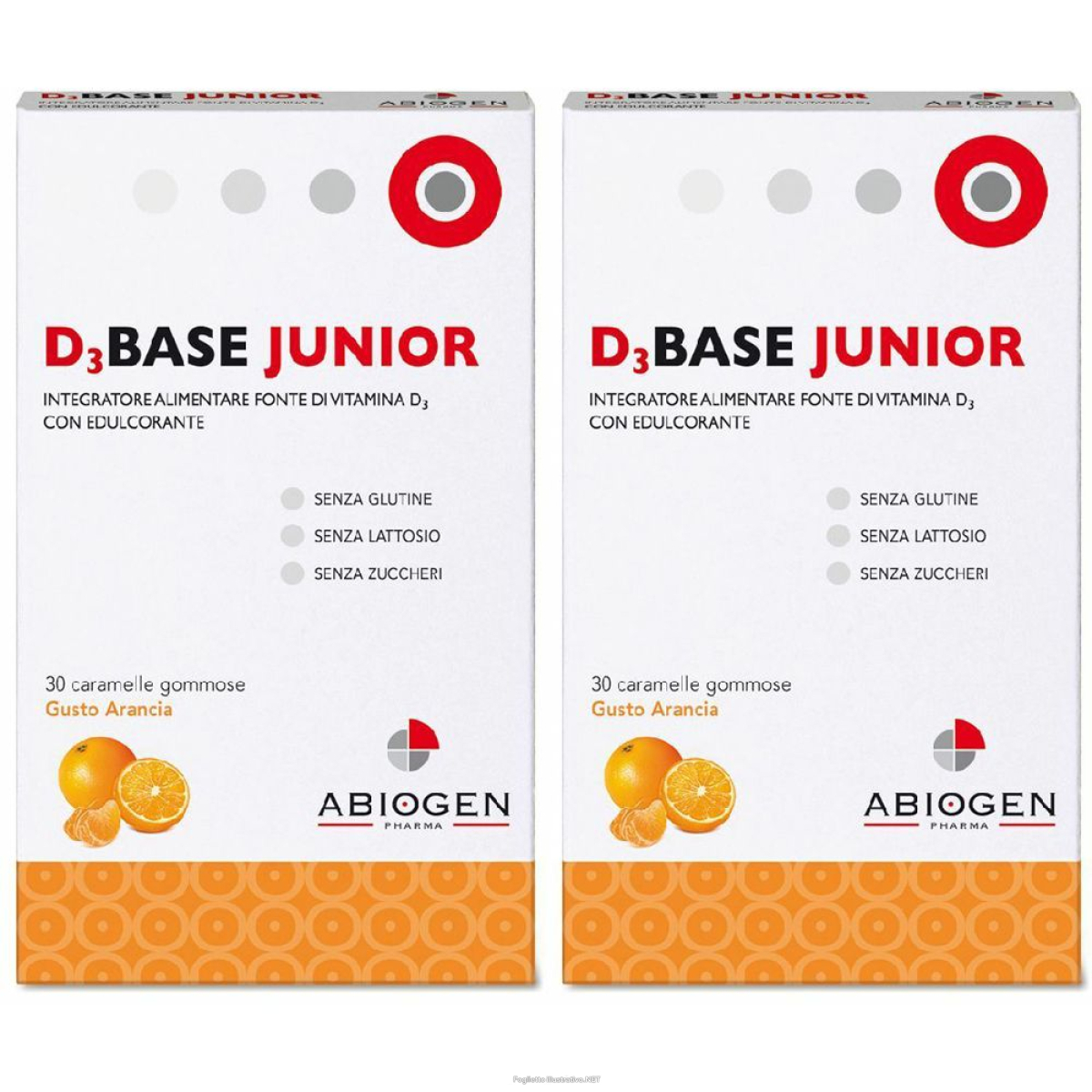 Cerca Offerte di abiogen d3 base junior gusto arancia set da 2 2x30 g caramelle e acquista online