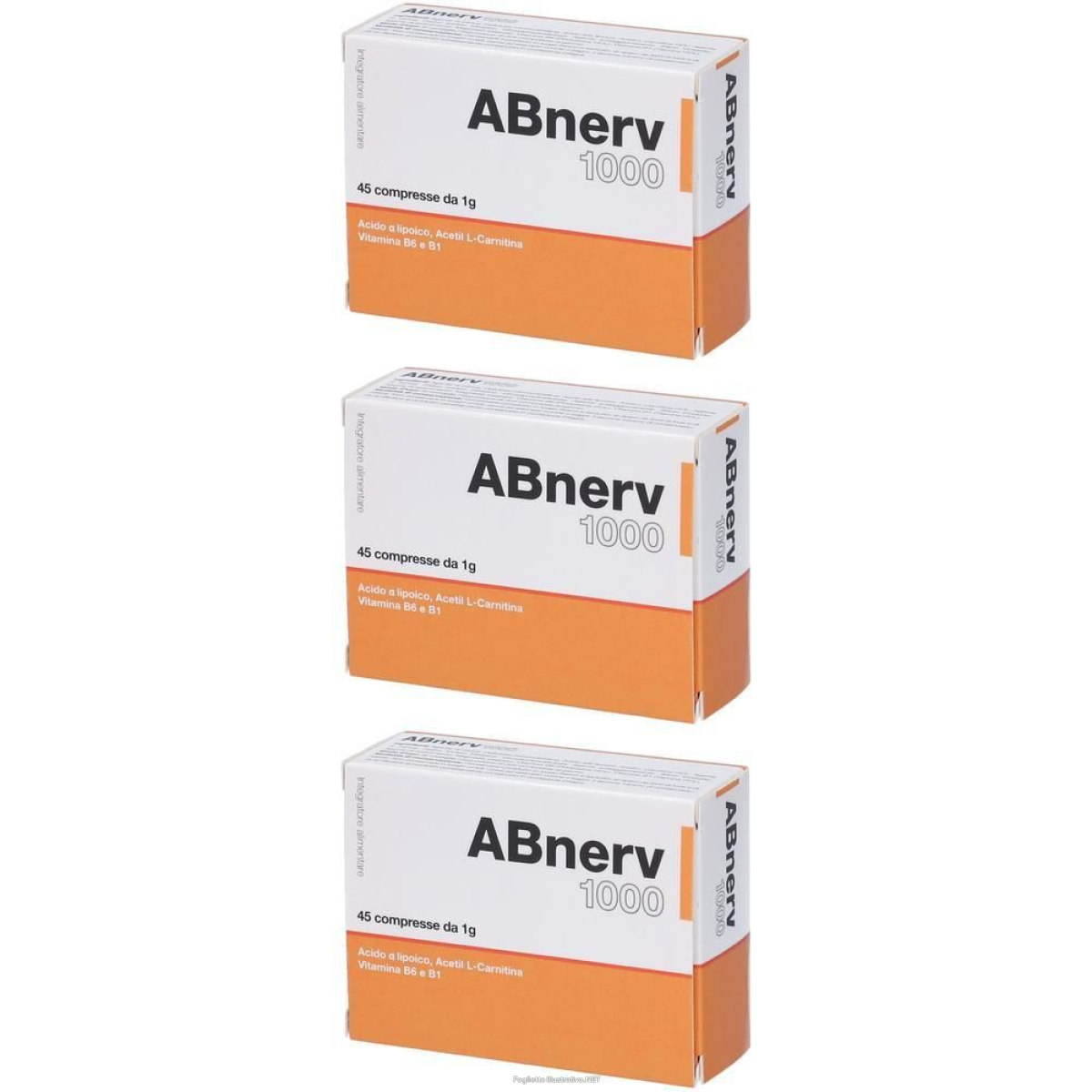 Cerca Offerte di abnerv 1000 45 compresse 3x45 g e acquista online