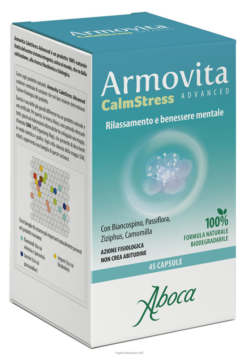 Cerca Offerte di aboca armovita calmstress advanced - integratore per il benessere e il rilassamento mentale - 45 compresse e acquista online