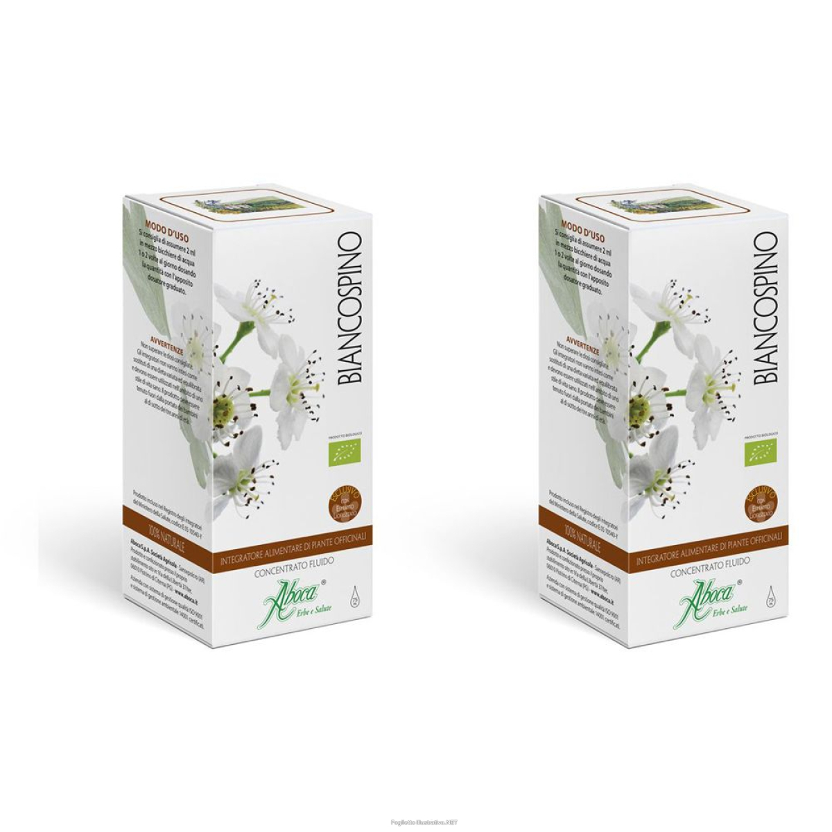 Cerca Offerte di aboca® biancospino set da 2 2x75 ml gocce e acquista online
