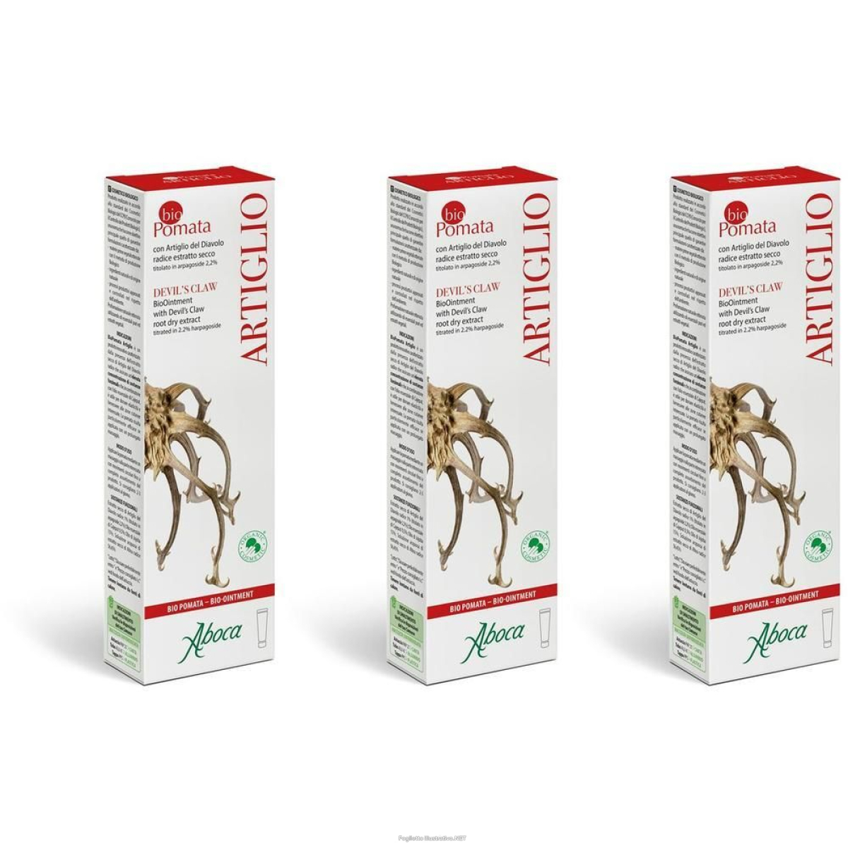Cerca Offerte di aboca biopomata artiglio del diavolo 3x50 ml pomata e acquista online