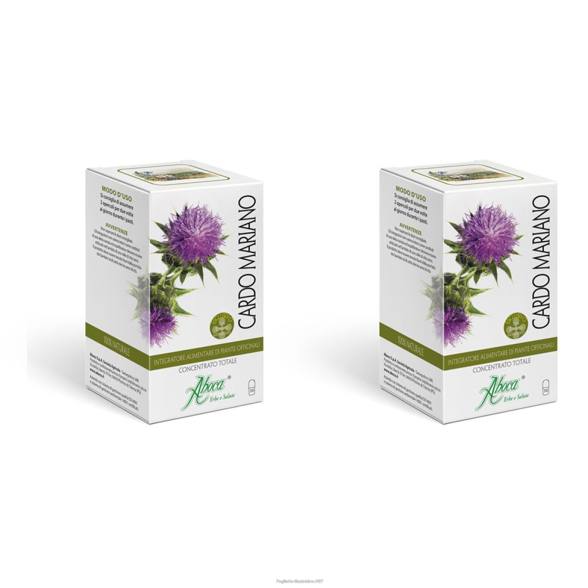 Cerca Offerte di aboca® cardo mariano concentrato totale set da 2 2x50 pz capsule e acquista online