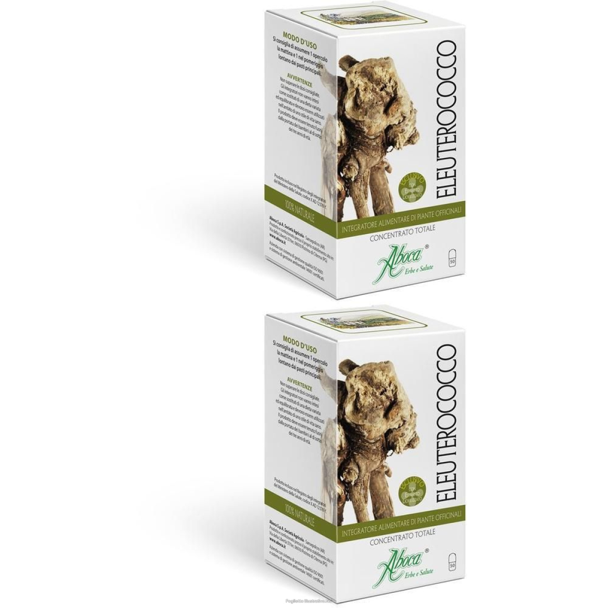Cerca Offerte di aboca eleuterococco concentrato totale 2x50 pz compresse e acquista online