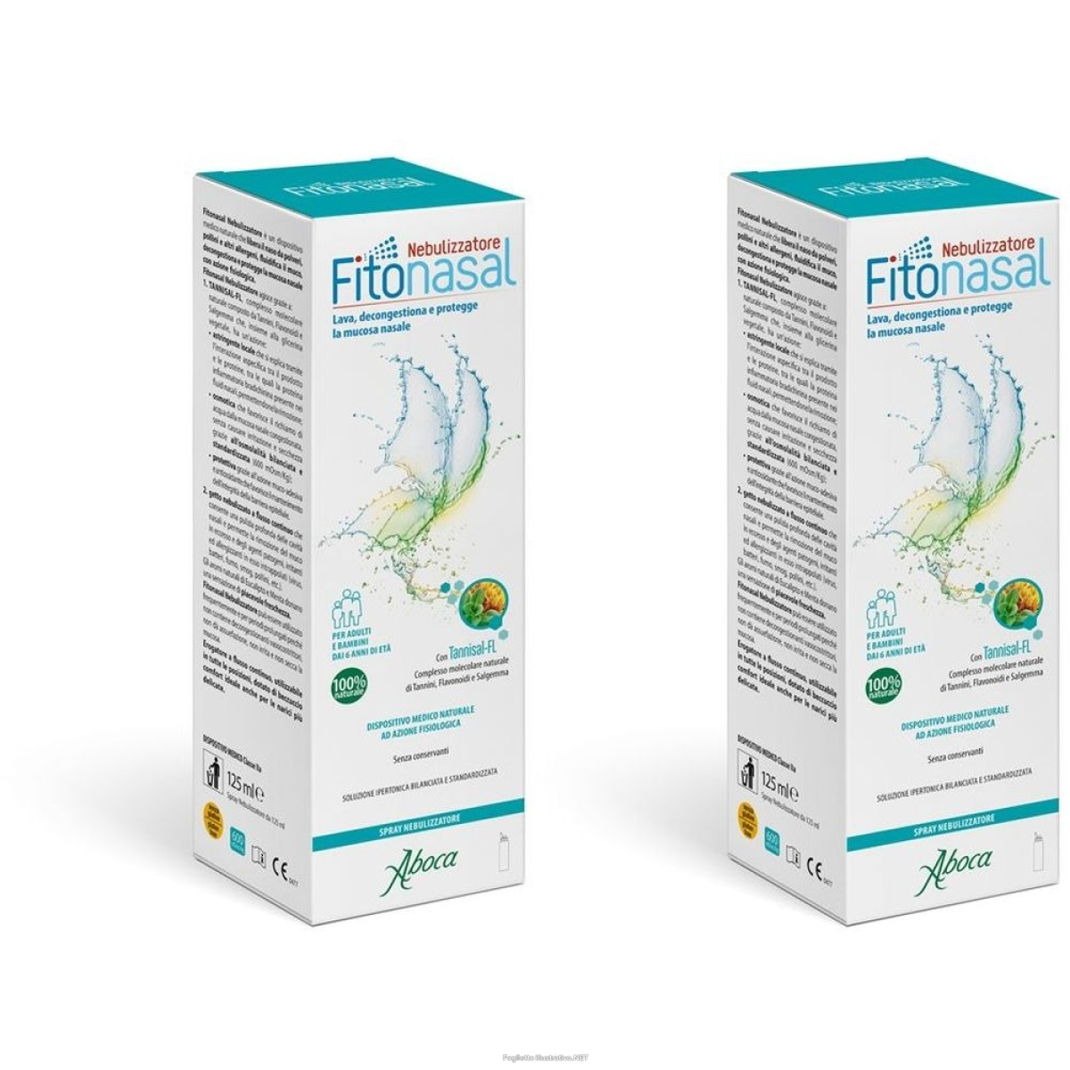 Cerca Offerte di aboca® fitonasal nebulizzatore set da 2 2x125 ml spray nasale e acquista online
