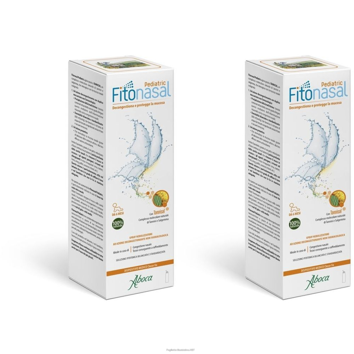 Cerca Offerte di aboca fitonasal pediatric spray set da 2 2x125 ml nasale e acquista online
