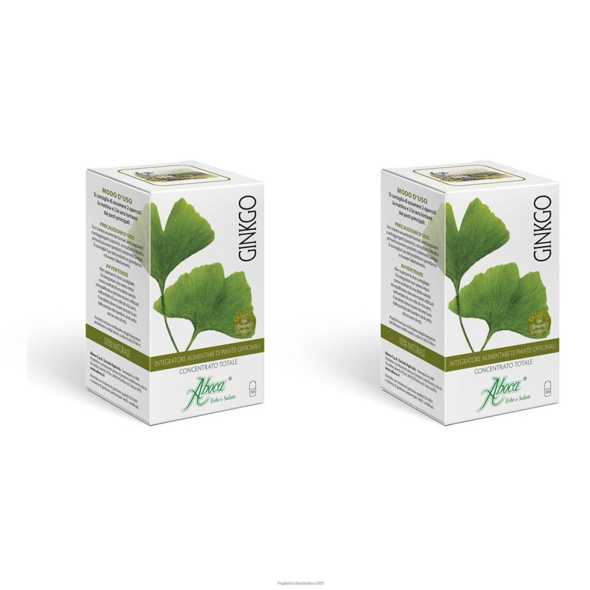 Cerca Offerte di aboca® ginkgo concentrato totale set da 2 2x50 pz capsule e acquista online