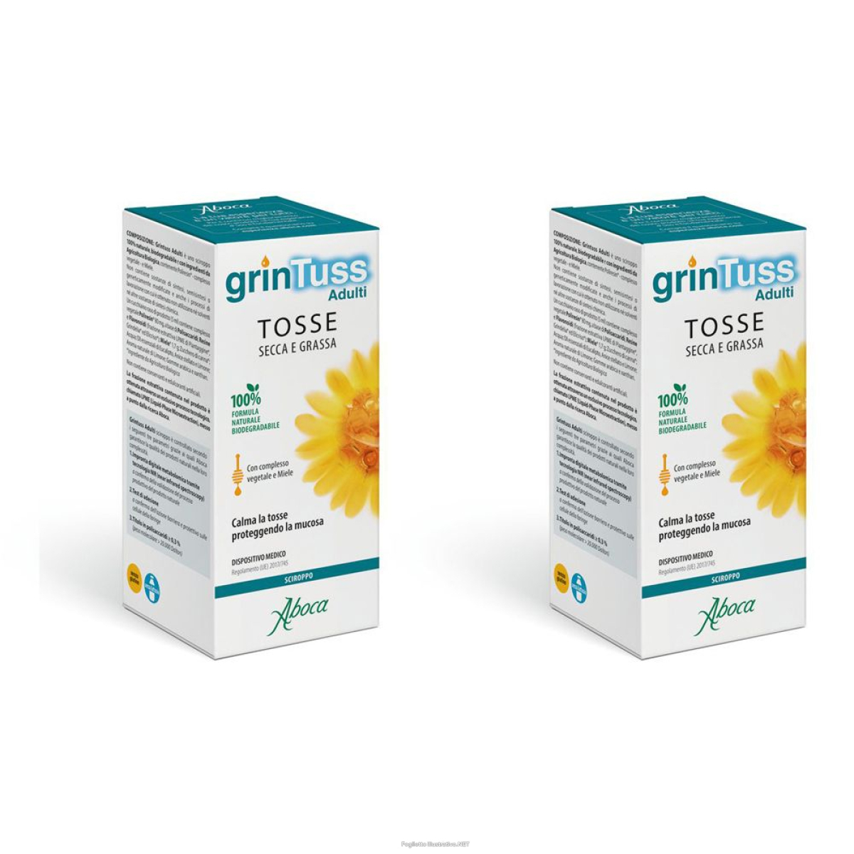 Cerca Offerte di aboca® grintuss adulti sciroppo 2x180 g per la tosse e acquista online