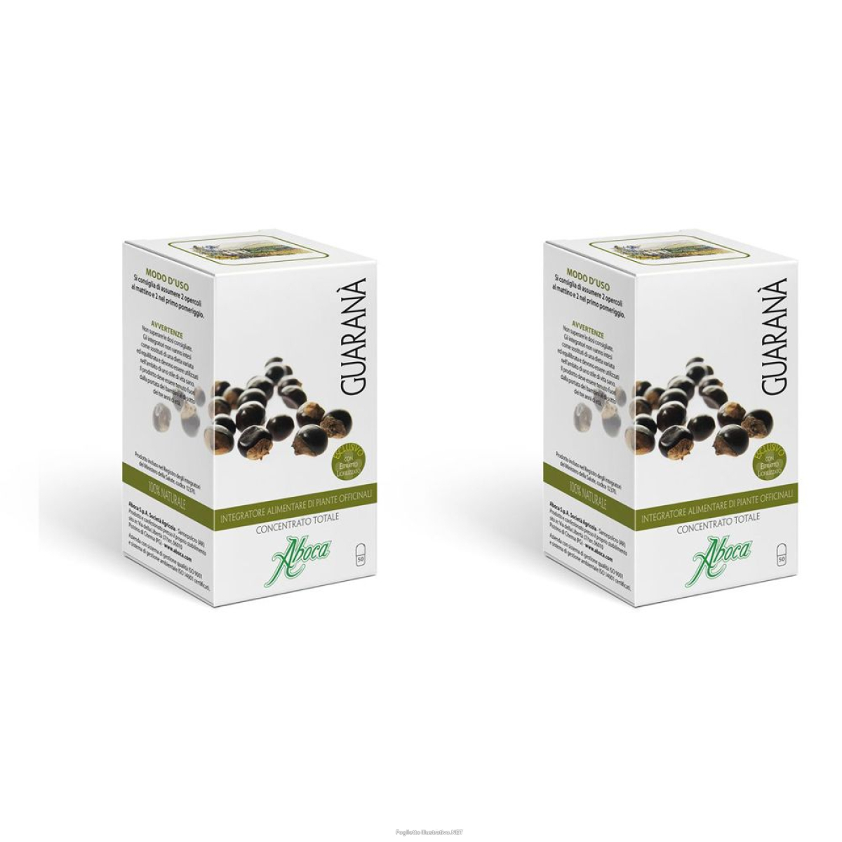 Cerca Offerte di aboca® guaranÀ concentrato totale set da 2 2x50 pz capsule e acquista online