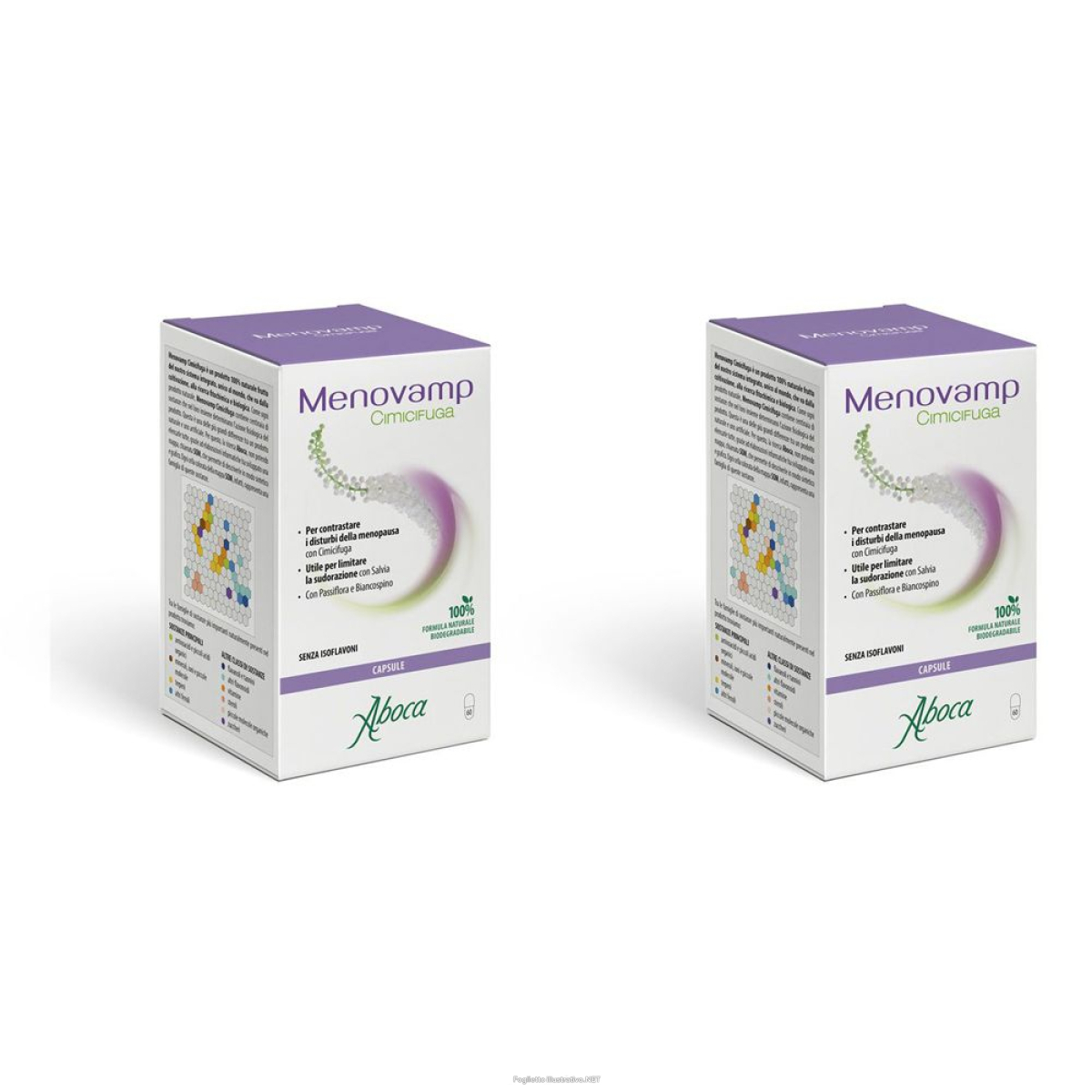 Cerca Offerte di aboca menovamp cimifuga set da 2 2x30 g capsule e acquista online