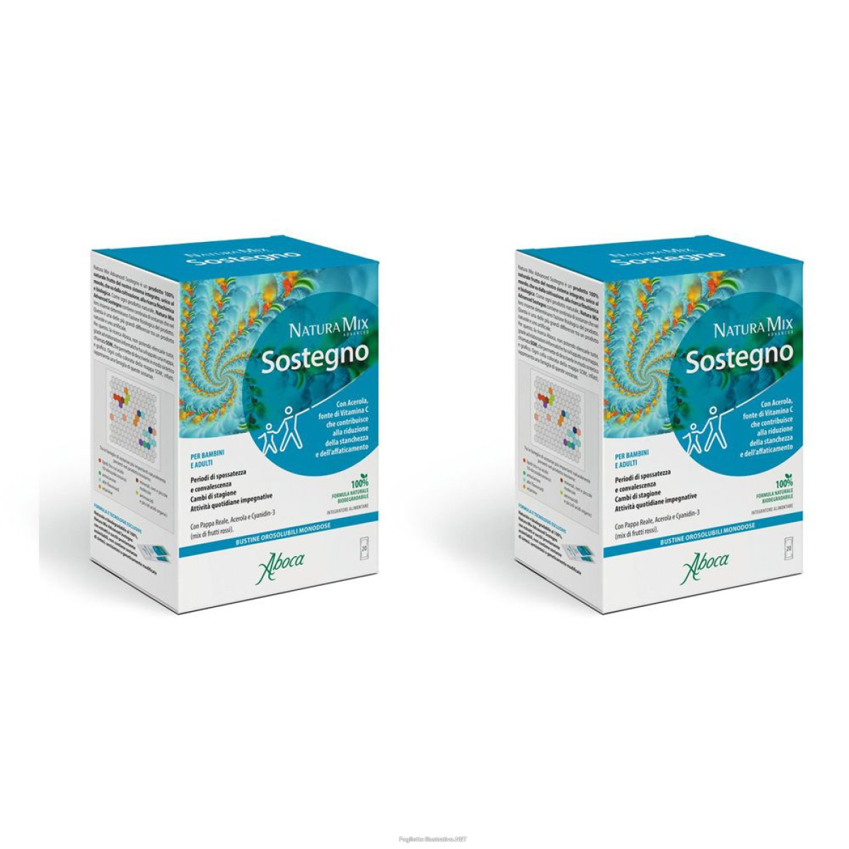 Cerca Offerte di aboca® natura mix advanced sostegno bustine orosolubili set da 2 2x20 e acquista online