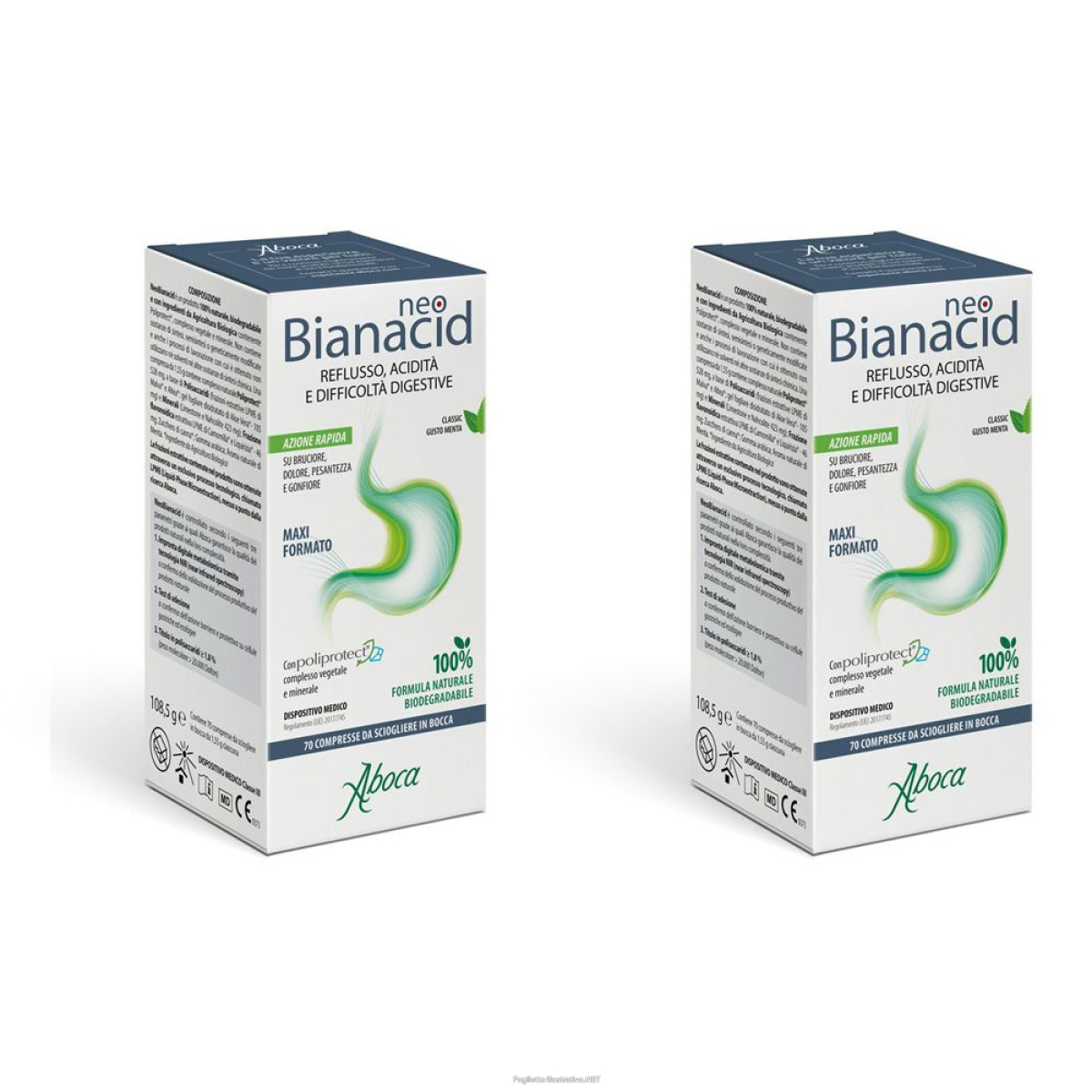 Cerca Offerte di aboca neobianacid compresse masticabili set da 2 70x2 pc mas e acquista online