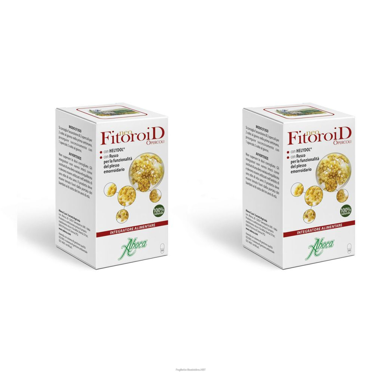 Cerca Offerte di aboca® neofitoroid opercoli set da 2 2x50 pz compresse e acquista online