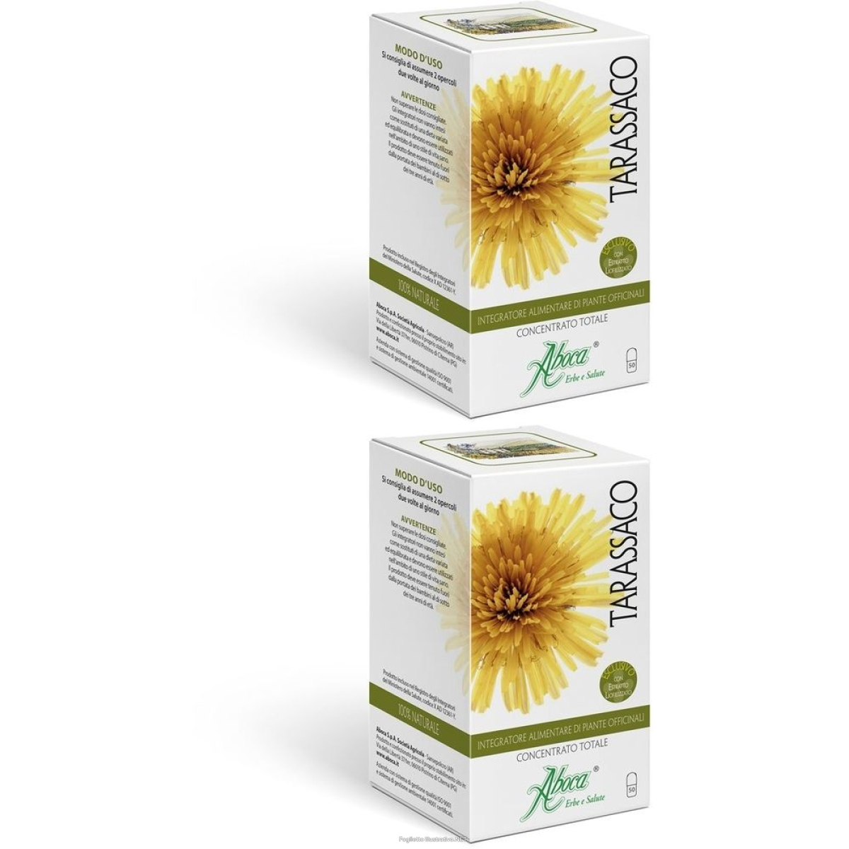 Cerca Offerte di aboca® tarassaco concentrato totale set da 2 2x50 pz compresse e acquista online