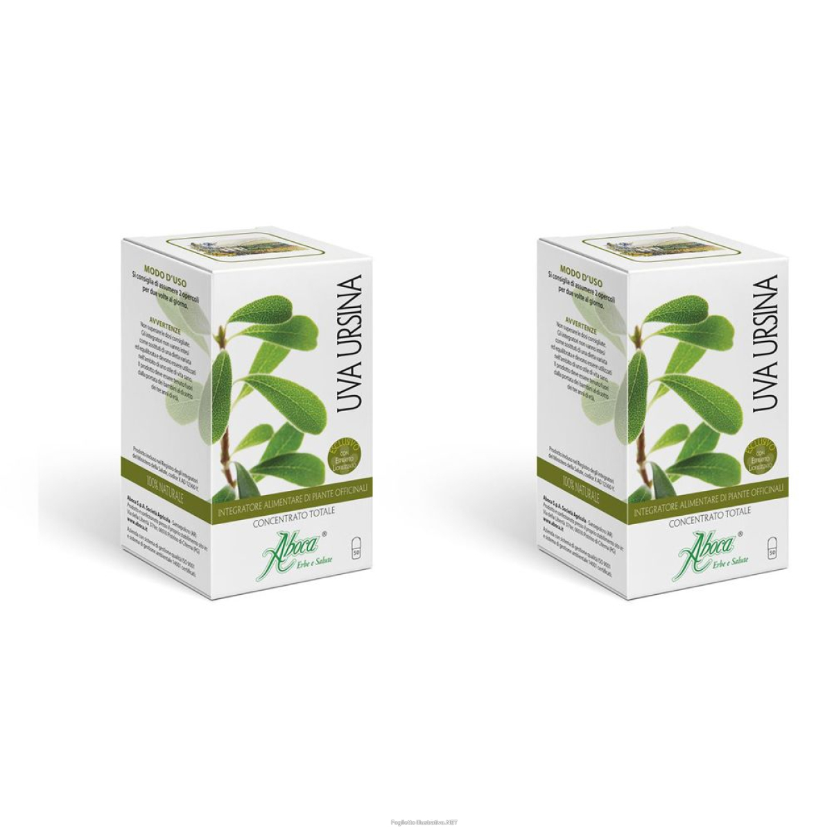 Cerca Offerte di aboca® uva ursina concentrato totale set da 2 2x50 pz compresse e acquista online