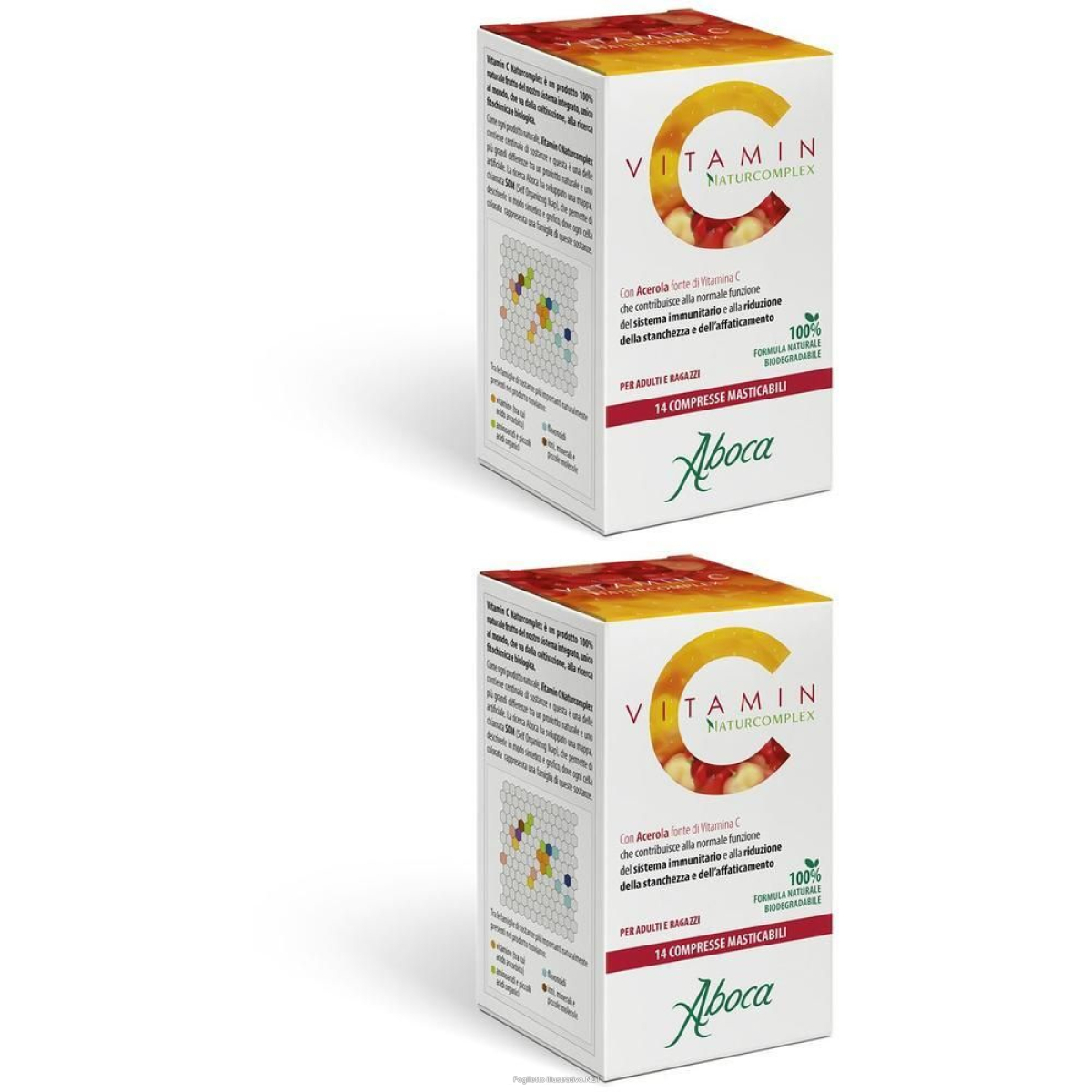 Cerca Offerte di aboca vitamin c naturcomplex 14 compresse 2x28 g e acquista online