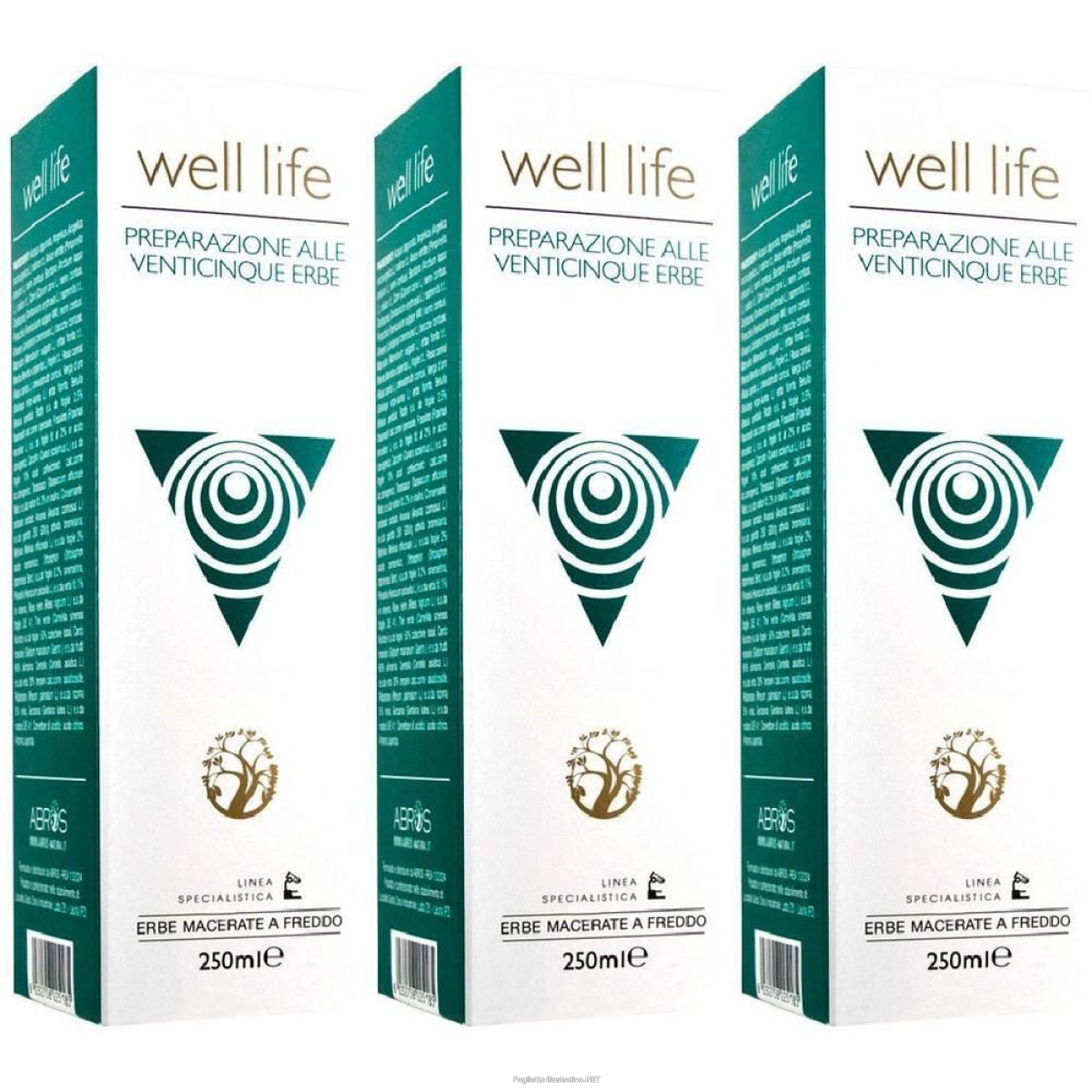 Cerca Offerte di abros well life preparazione alle 25 erbe soluzione orale 3x250 ml sol e acquista online