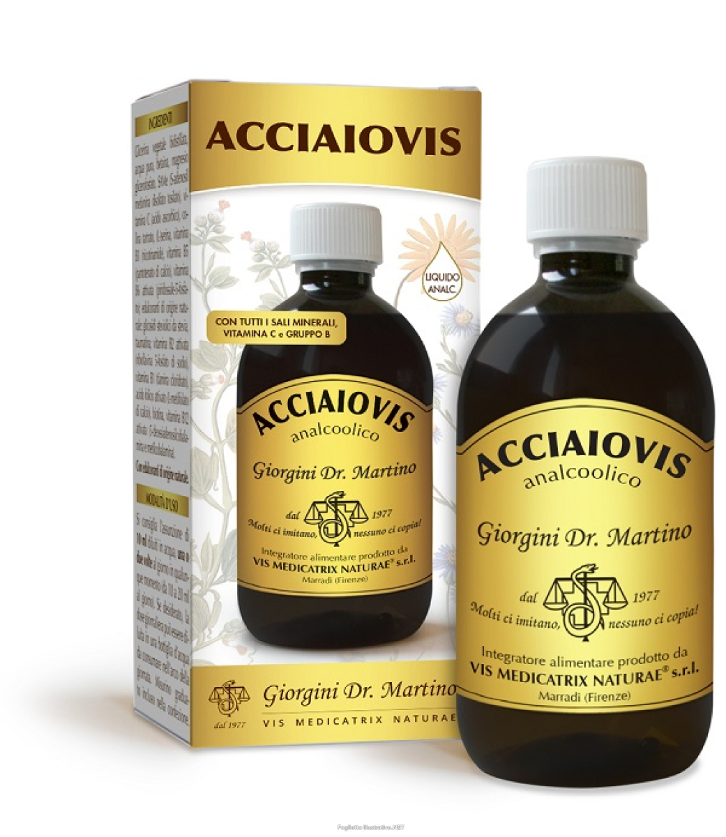 Cerca Offerte di acciaiovis integratore per la donna in gravidanza liquido analcolico soluzione orale 500ml e acquista online
