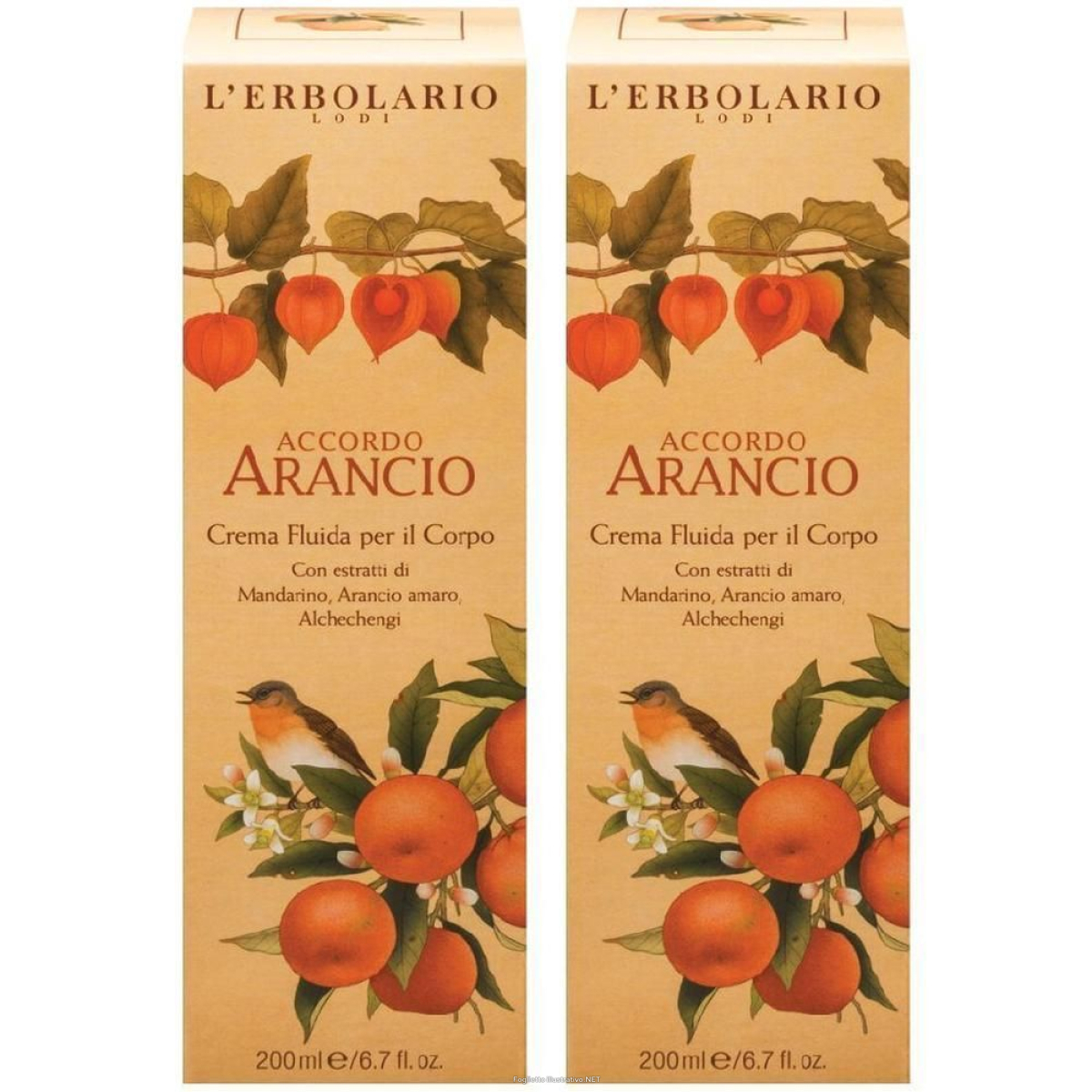 Cerca Offerte di accordo arancio crema fluida per il corpo 200 ml 2x200 ml e acquista online