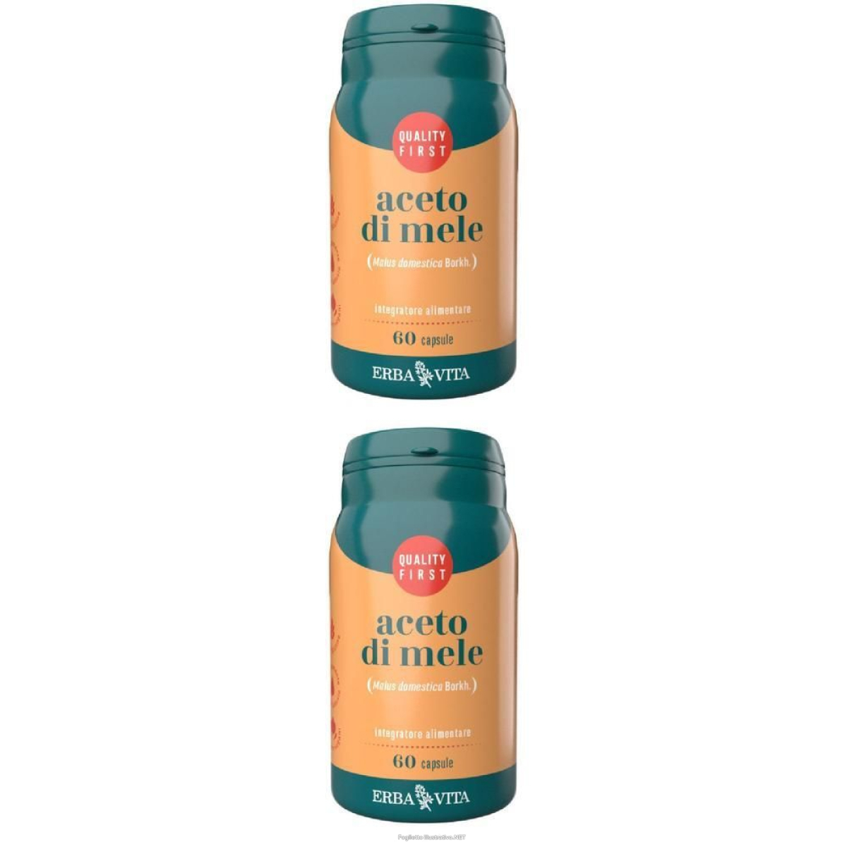 Cerca Offerte di aceto mele 60 capsule 550 mg 2x33 g e acquista online