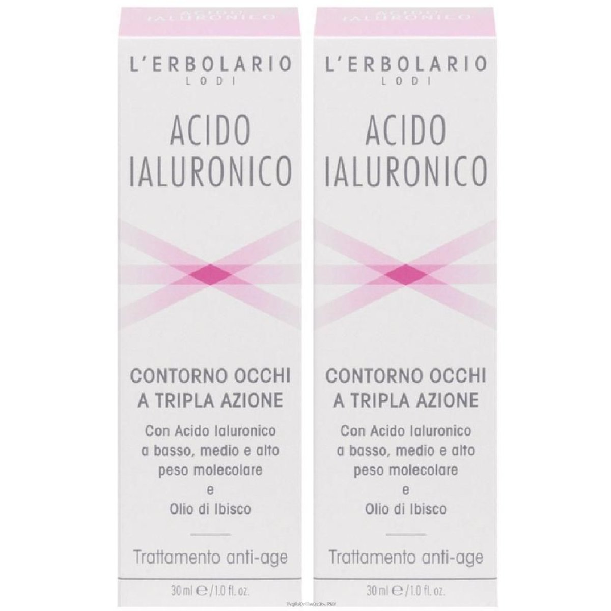 Cerca Offerte di acido ialuronico contorno occhi a tripla azione trattamento antiage 30 e acquista online