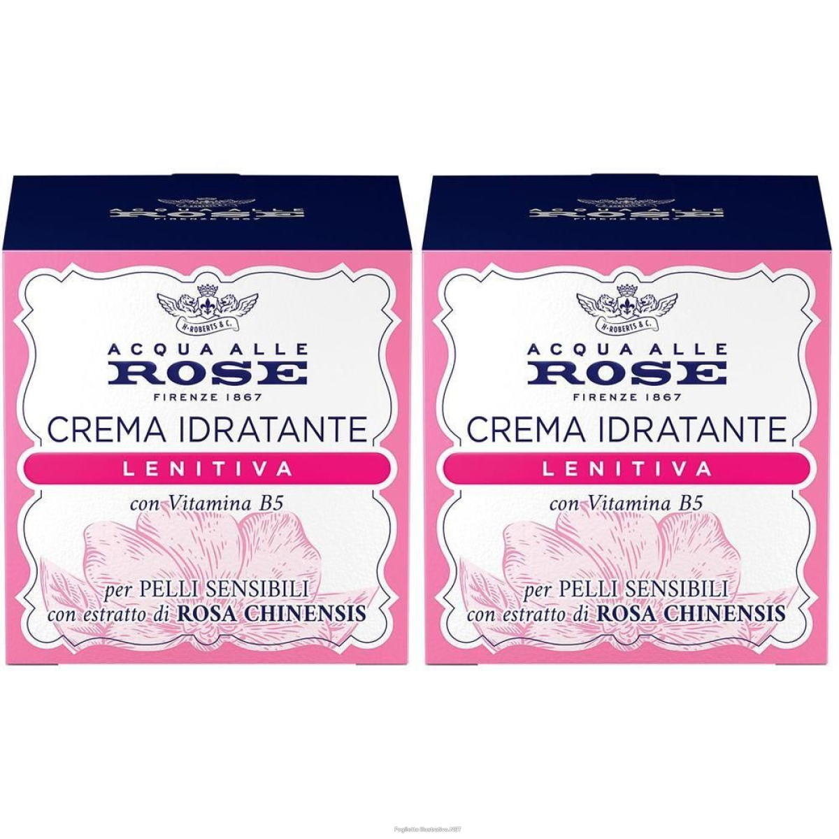 Cerca Offerte di acqua alle rose - crema viso idratante lenitiva 2x50 ml e acquista online